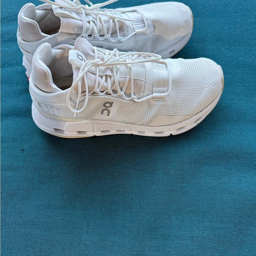 On Running Cloudnova White Sneakers - Picture 4 of 8